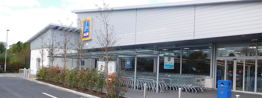 Kent's retail project for Aldi in Wexford